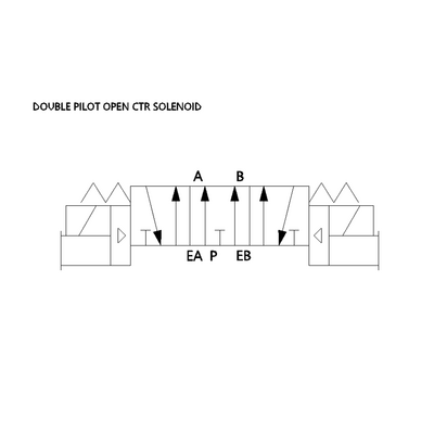 A12BB500VT14C61 NUMATICS/AVENTICS SOL-PILOT VALVE<BR>125 SERIES 4/3 OPEN CTR 24VDC, INT PILOT "EB", 5 PIN MINI CONN
